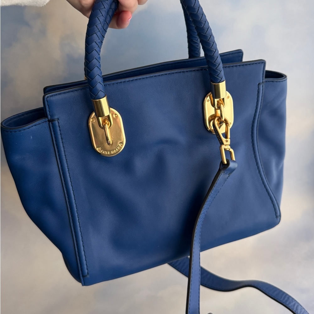 Cole Haan Benson II Small Tote – Cobalt Blue (NWT)
